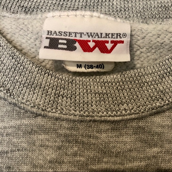 Bassett-Walker Whiteface Mountain Grey Sweatshirt - Picture 2 of 5